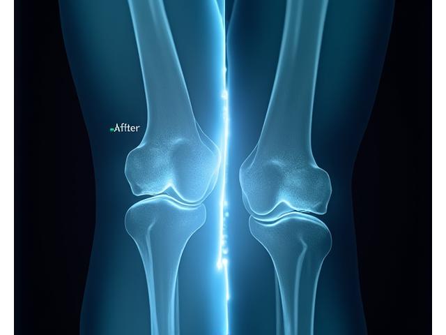 AI enhanced radiology scan showing improved clarity